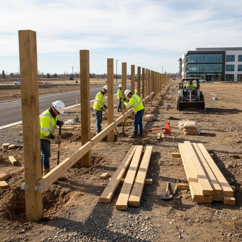 Ranch Fence Construction