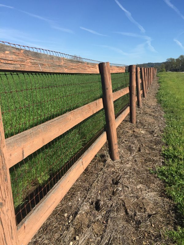 Ranch Fence Construction