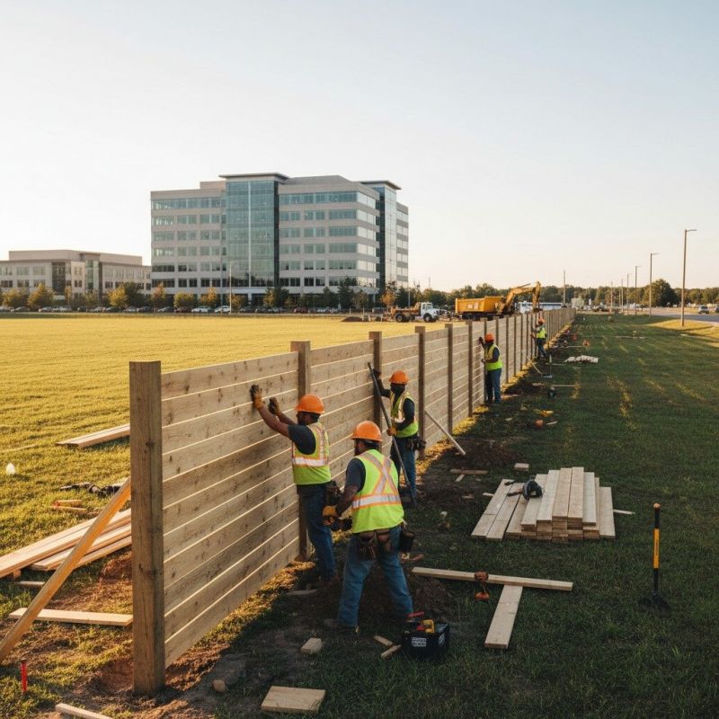 Ranch Fence Construction