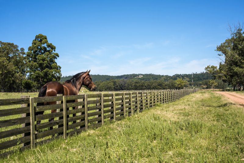 Ranch Fence Construction detail